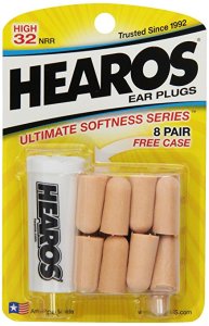 Hearos earplugs