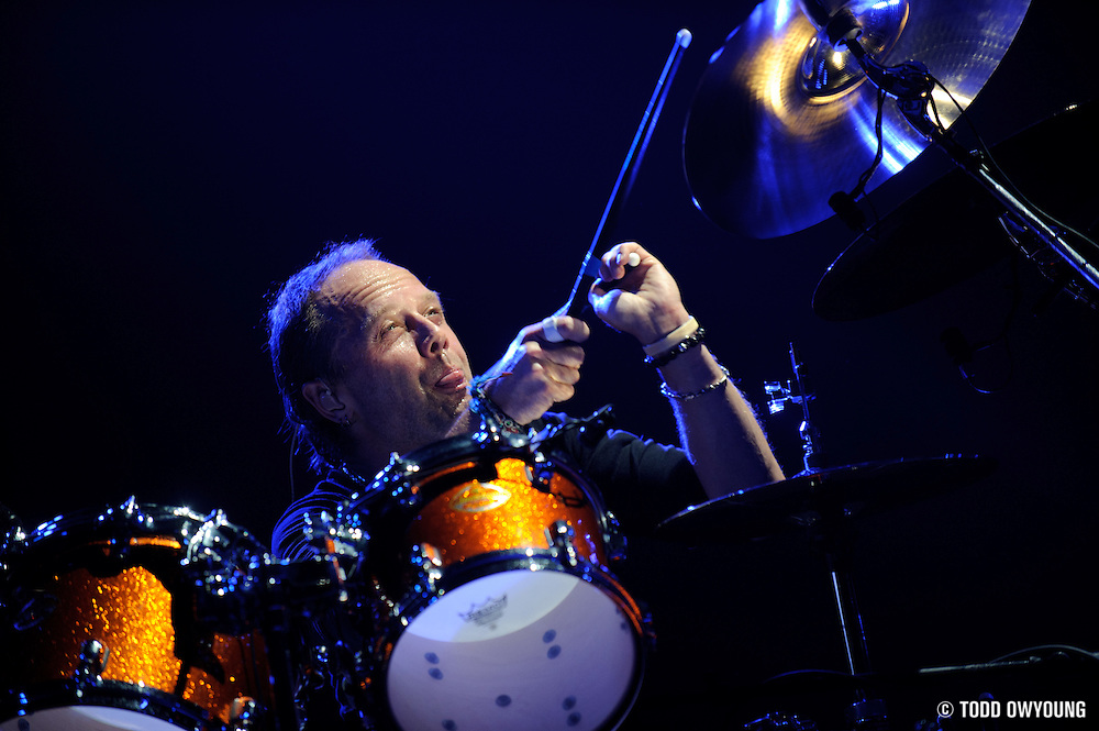 Drummer Lars Ulrich of pioneering heavy metal band Metallica photographed on November 17, 2008. (Todd Owyoung)